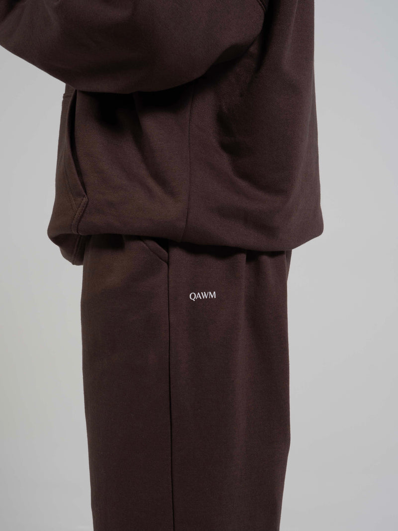 Essential Brown tracksuit Hoodie