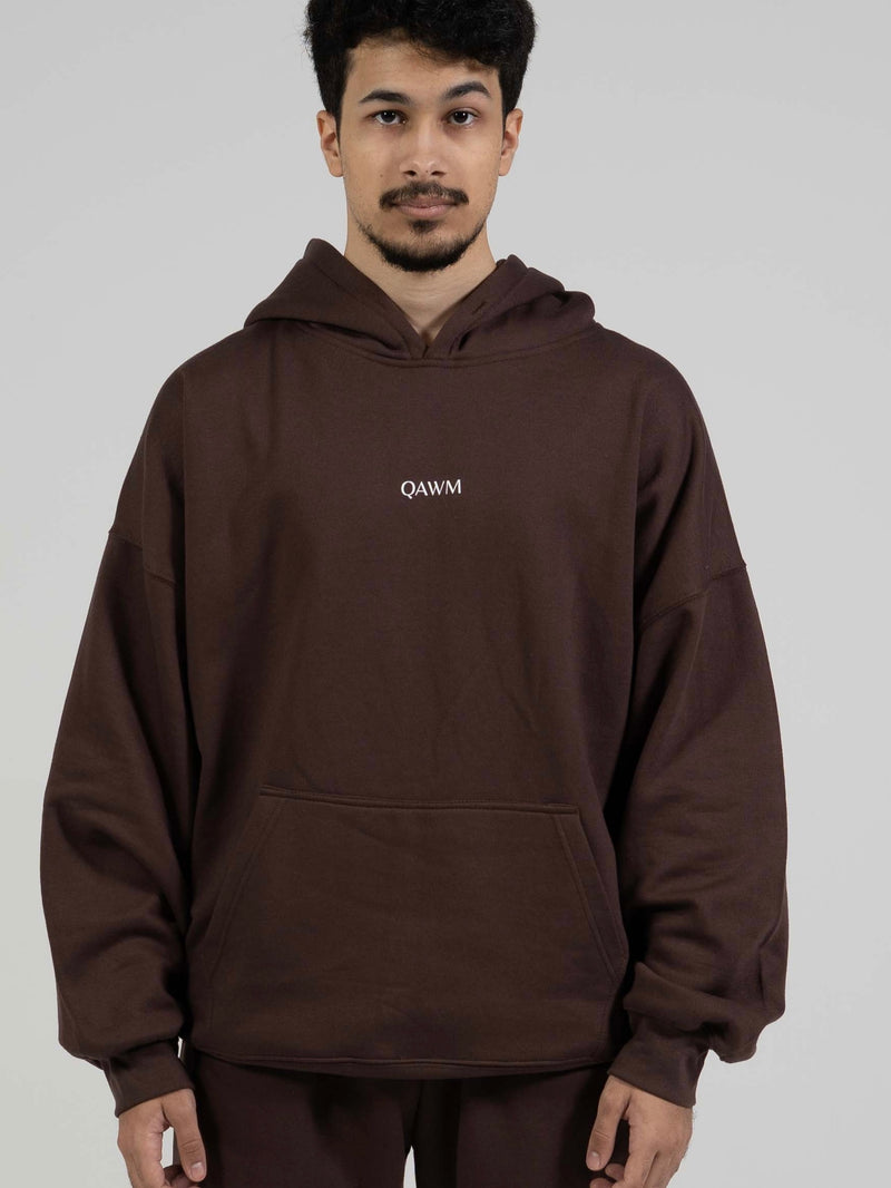 Essential Brown tracksuit Hoodie