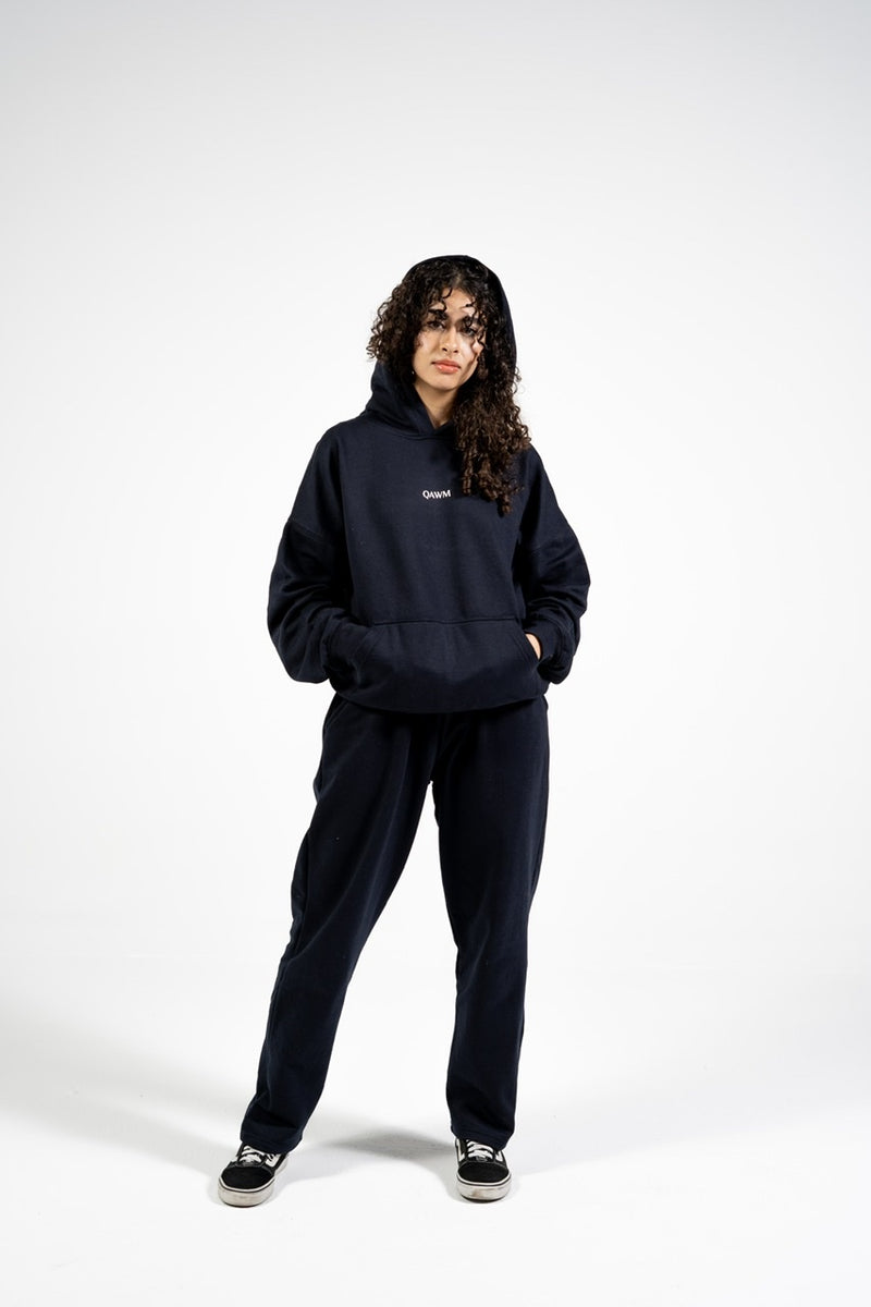 Essential Navy tracksuit Hoodie