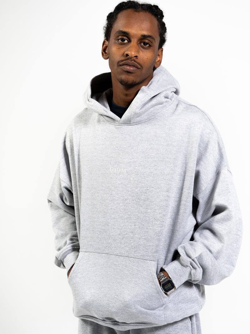 Essential Grey tracksuit Hoodie