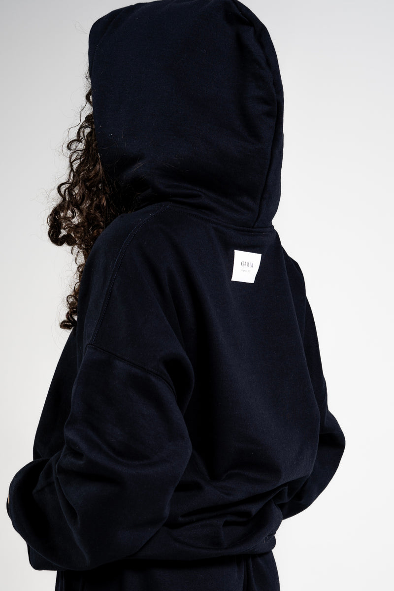 Essential Navy tracksuit Hoodie